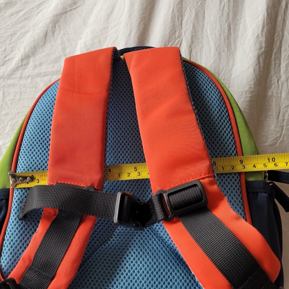 Abshoo Kids Colorful Backpack - Orange and Green - Picture 5 of 13